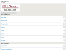Tablet Screenshot of hblgroupllc.com